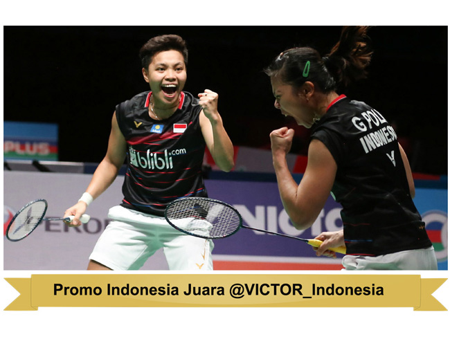 Promo Indonesia Juara @VICTOR_Indonesia