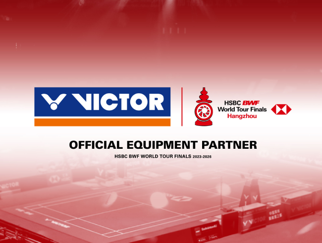 VICTOR Named Official Equipment Partner of HSBC BWF World Tour Finals 2023 to 2026