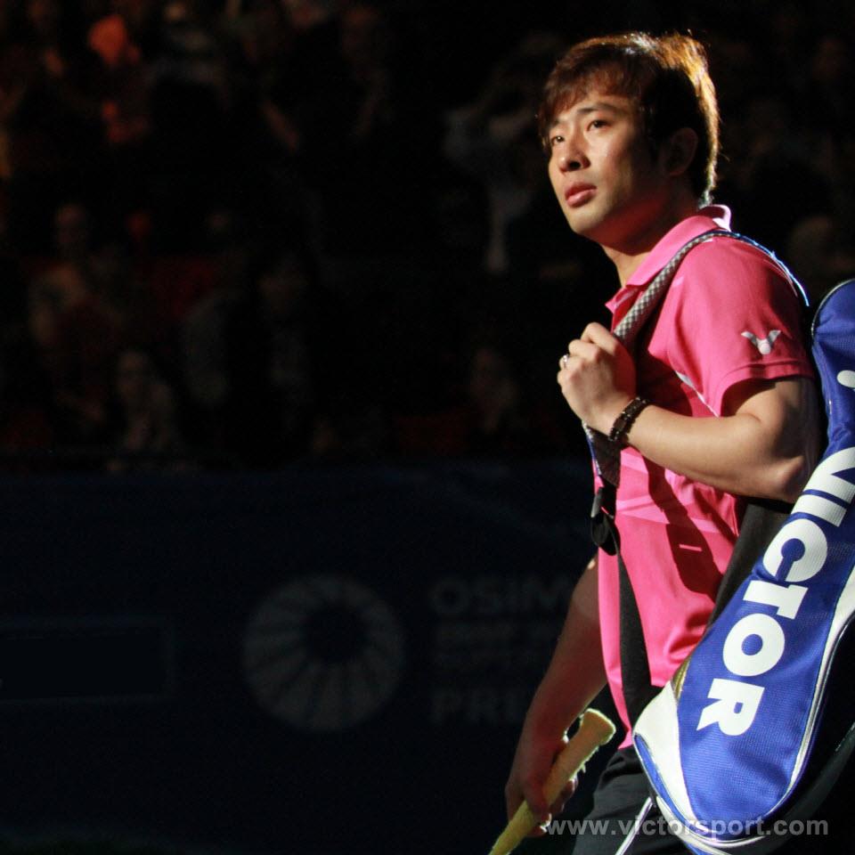 Jung Jae Sung in ALL ENGLAND OPEN 2012