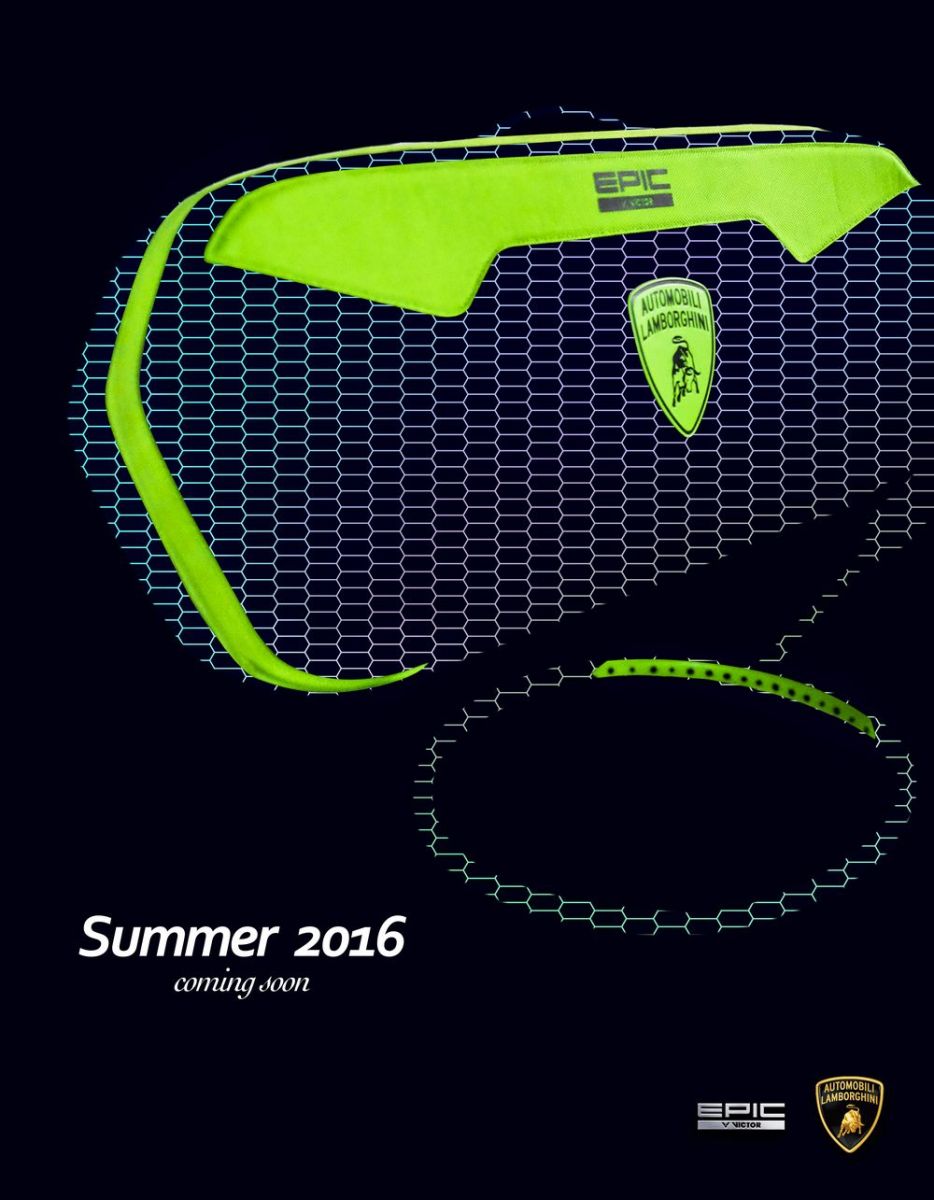 VICTOR EPIC, Lamborghini badminton racquet